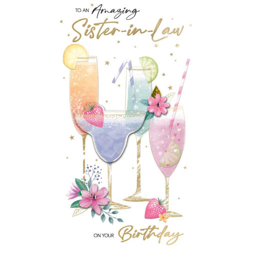 Picture of TO MY AMAZING SISTER IN-LAW BIRTHDAY CARD